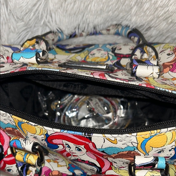 Loungefly Disney Princess (AOP) Pattern Satchel Bag - Picture 8 of 8
